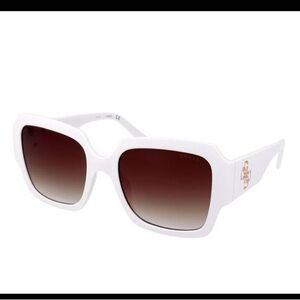Guess GU7681 White Sunglasses
